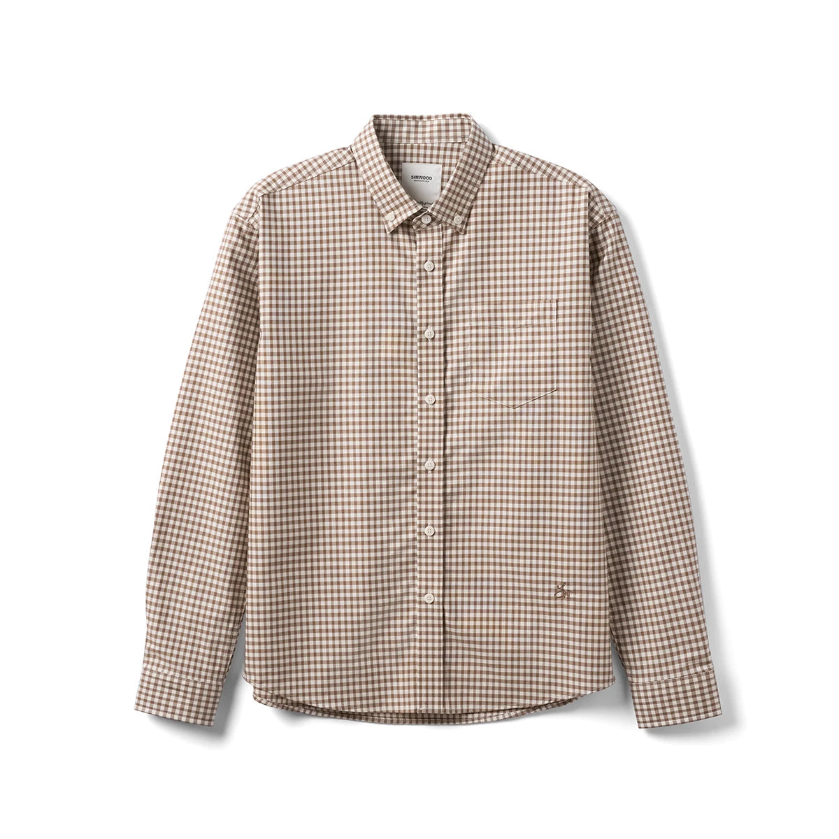Men’s Oversized Cotton Check Shirt