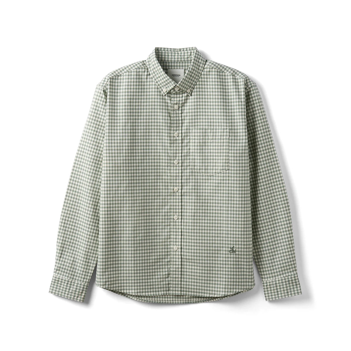Men’s Oversized Cotton Check Shirt