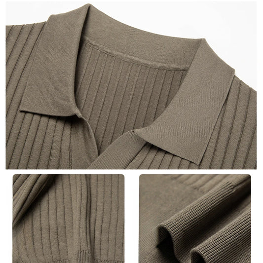 Polo Shirt Mulberry Silk