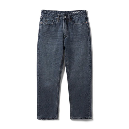 Vintage Washed Tapered Jeans