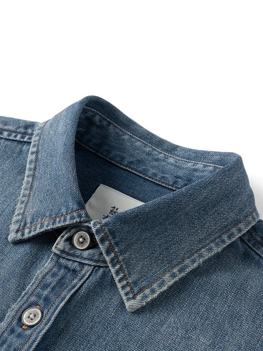 Vintage Denim Oversized Shirts