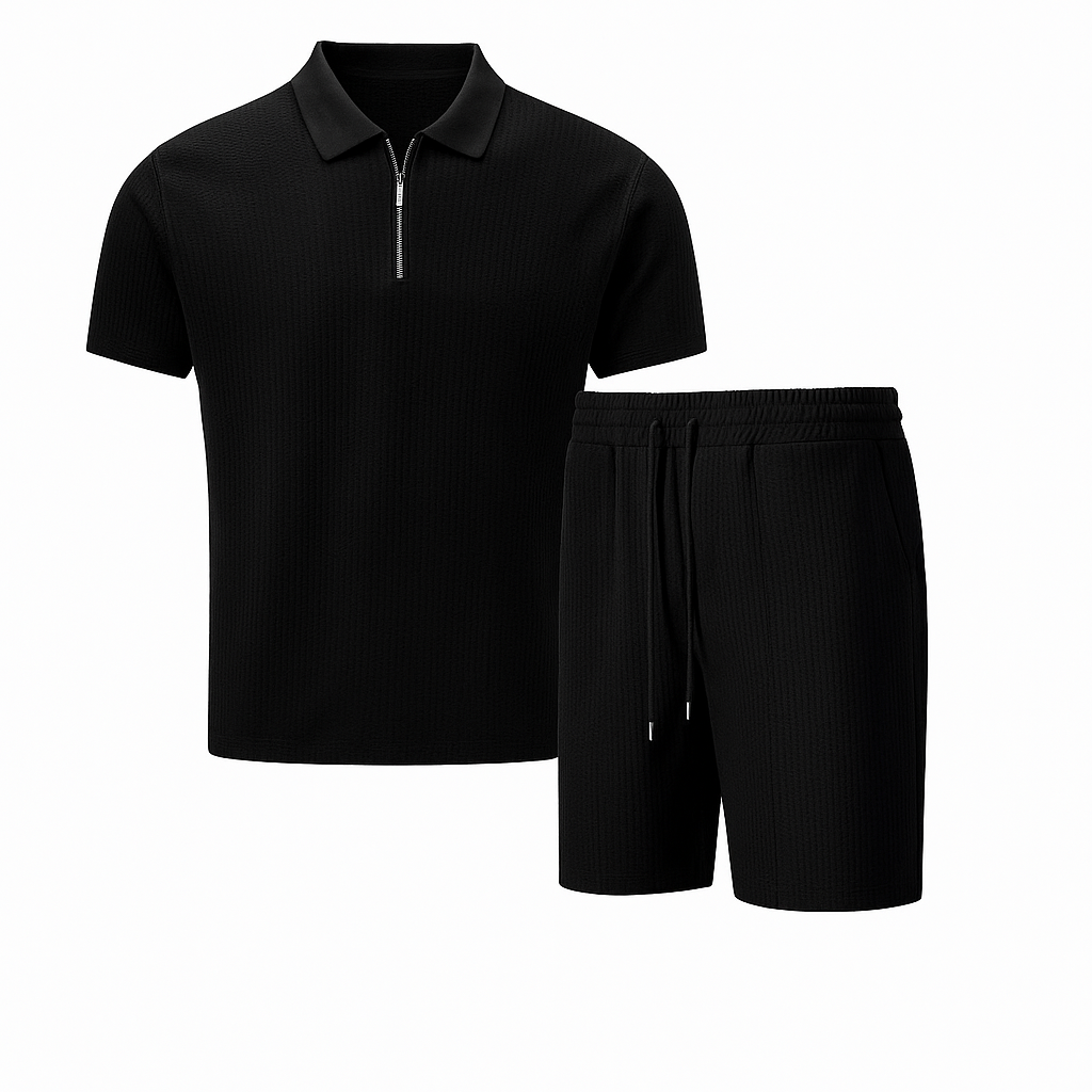The Regent Zip Polo & Short Ensemble