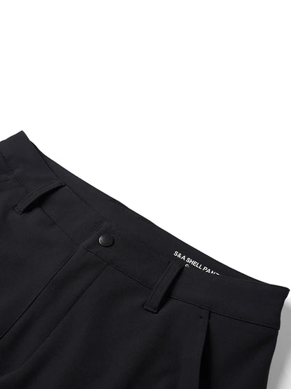 Refined Nylon-Blend Straight Pants