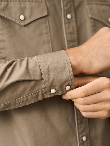Timeless Waxed Western Shirt