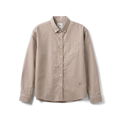 Men’s Oversized Cotton Check Shirt