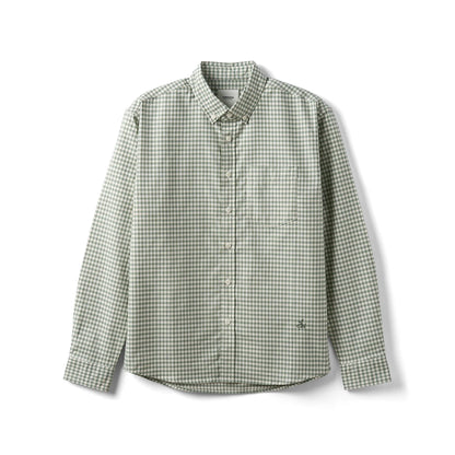 Men’s Oversized Cotton Check Shirt