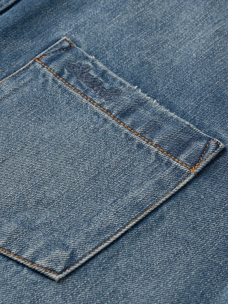 Vintage Denim Oversized Shirts