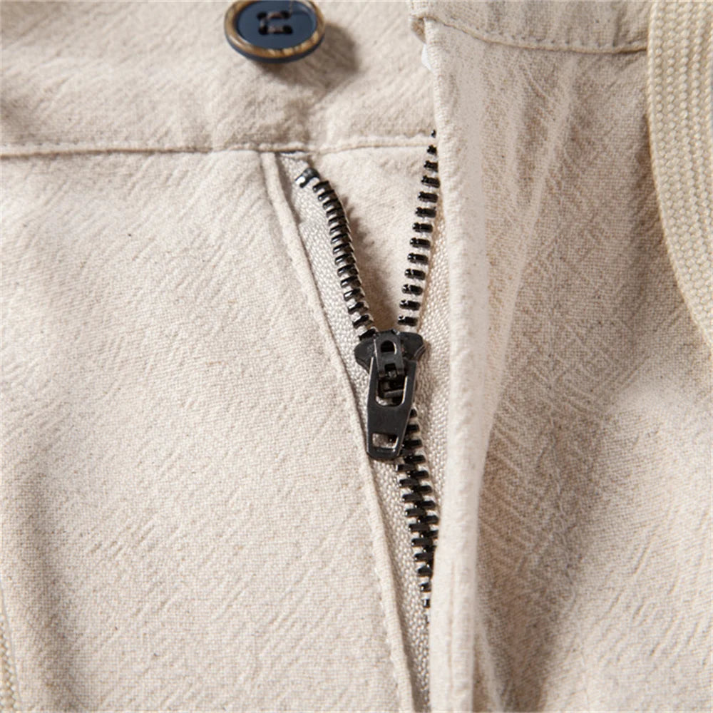 Classic Linen Casual Trousers – Timeless Elegance