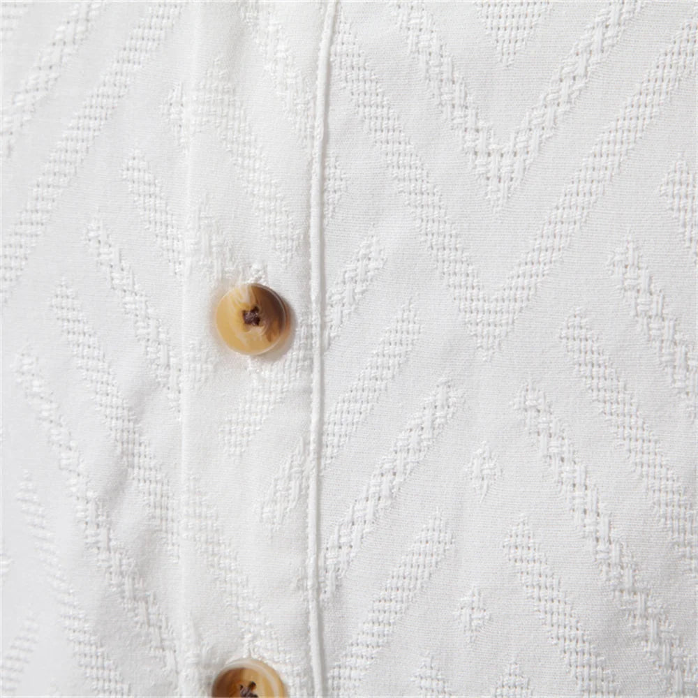 Heritage Button Cotton Shirt