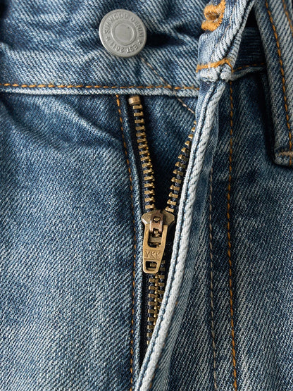 Vintage Wash Bootcut Jeans