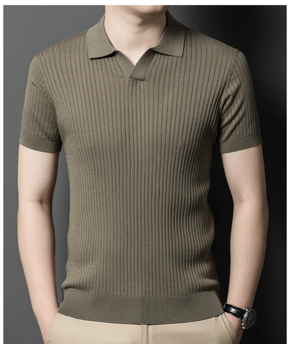 Polo Shirt Mulberry Silk