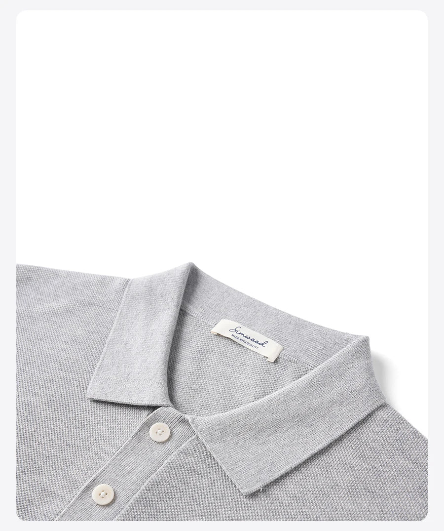Classic Knit Polo Shirt