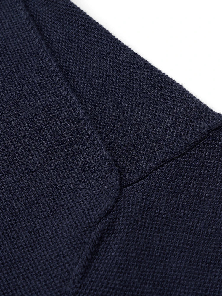 Short Sleeve Polo Shirts Soft Knitted