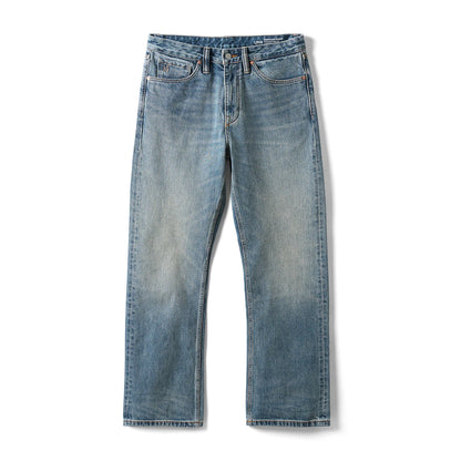 Vintage Wash Bootcut Jeans