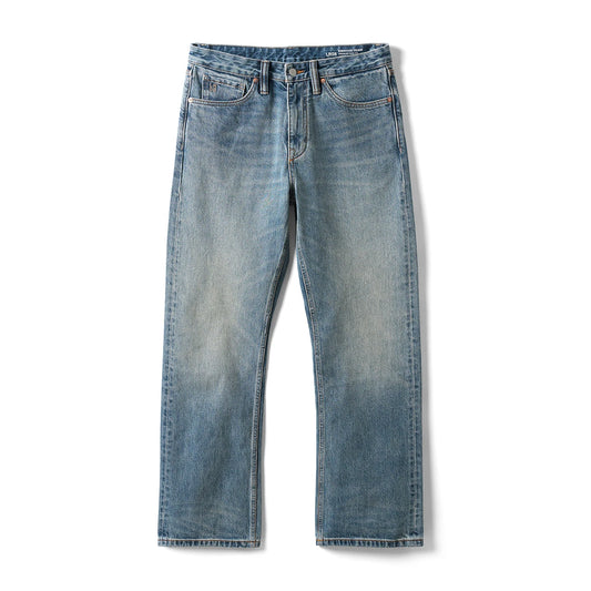 Vintage Wash Bootcut Jeans