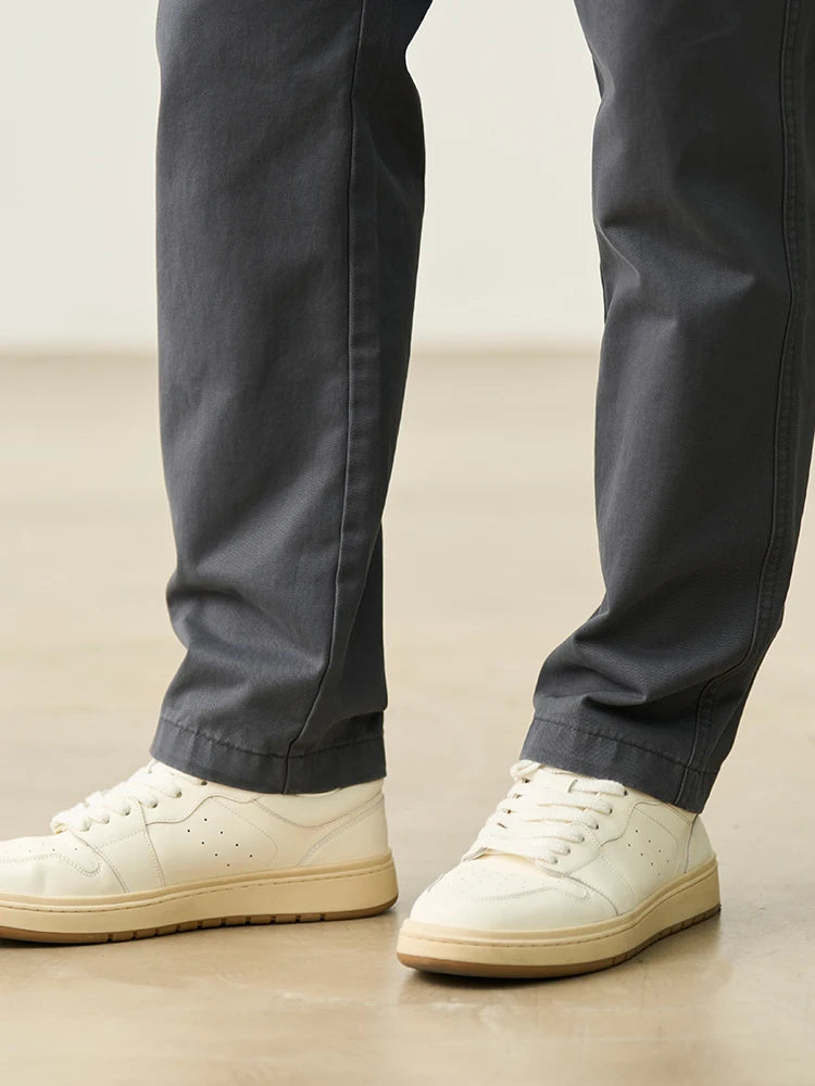 Classic Dark Twill Trousers