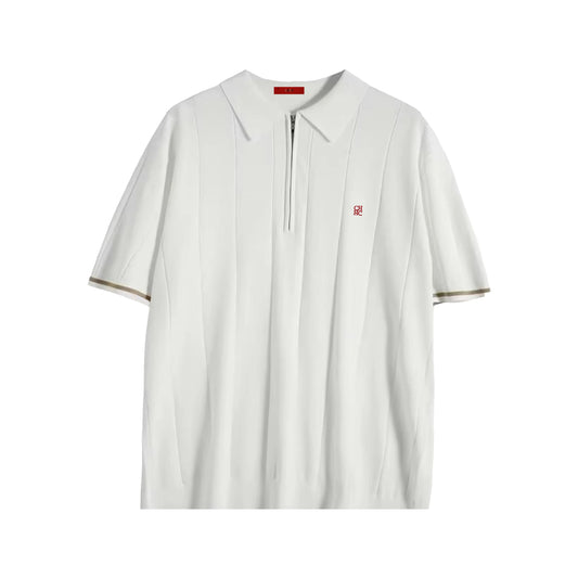 Polo Ascot com Zíper