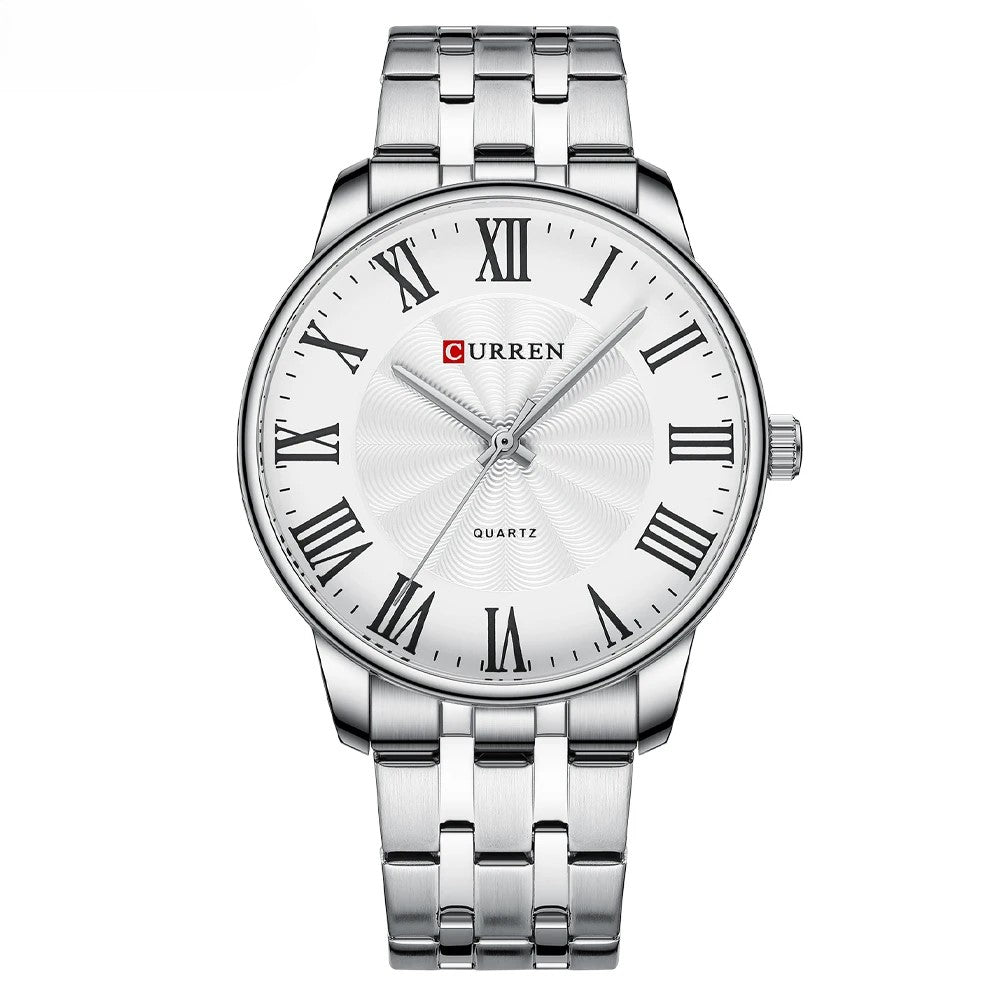 Stainless Steel Roman Watch