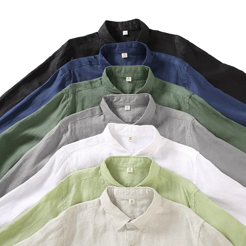 Linen Long Sleeve Casual Shirt
