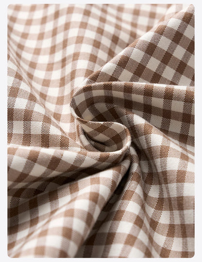 Men’s Oversized Cotton Check Shirt