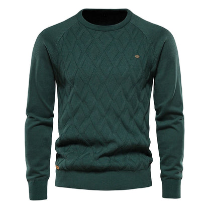 Argyle Long Sleeve Sweater