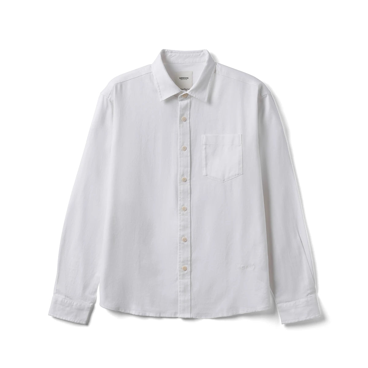 Summer Long Sleeve Linen and Cotton Shirt