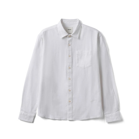 Summer Long Sleeve Linen and Cotton Shirt