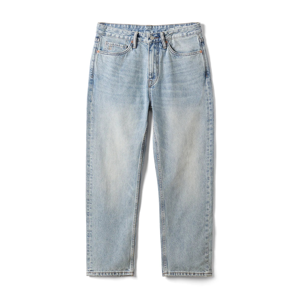 Vintage Washed Tapered Jeans