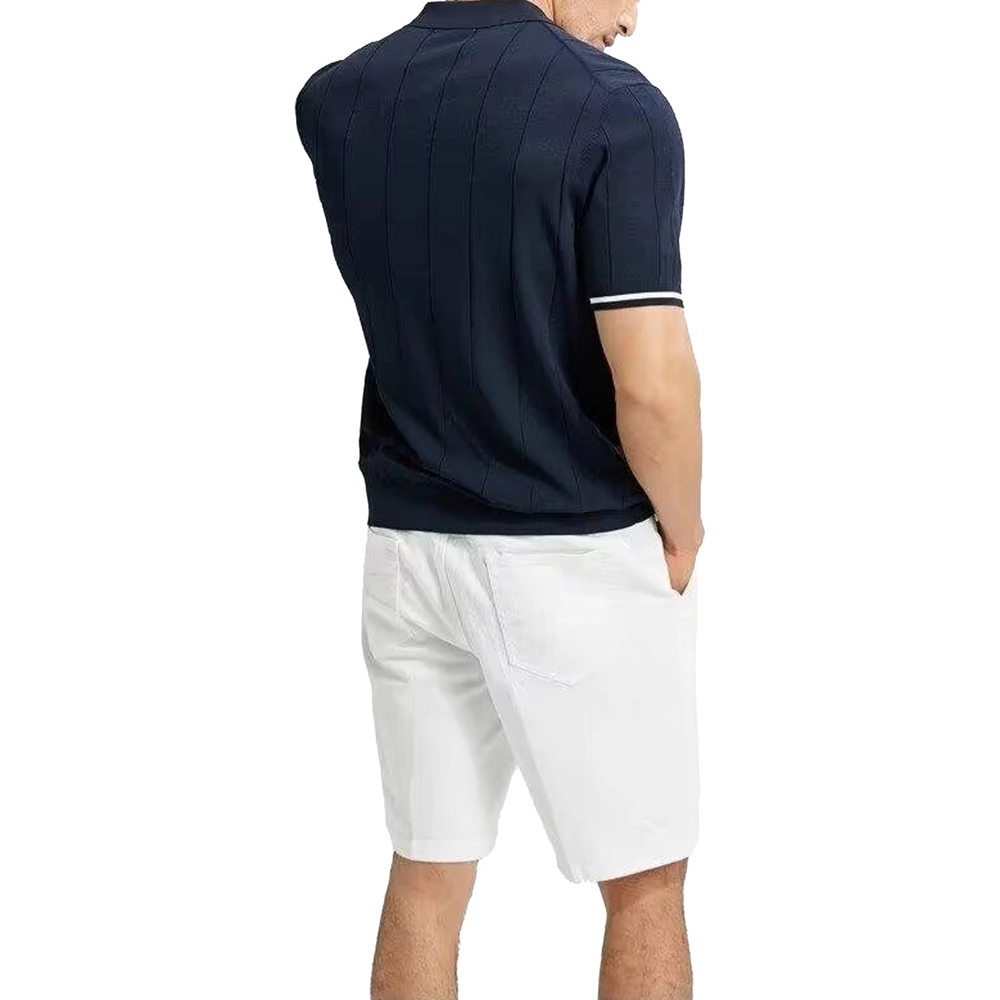 Polo Ascot com Zíper
