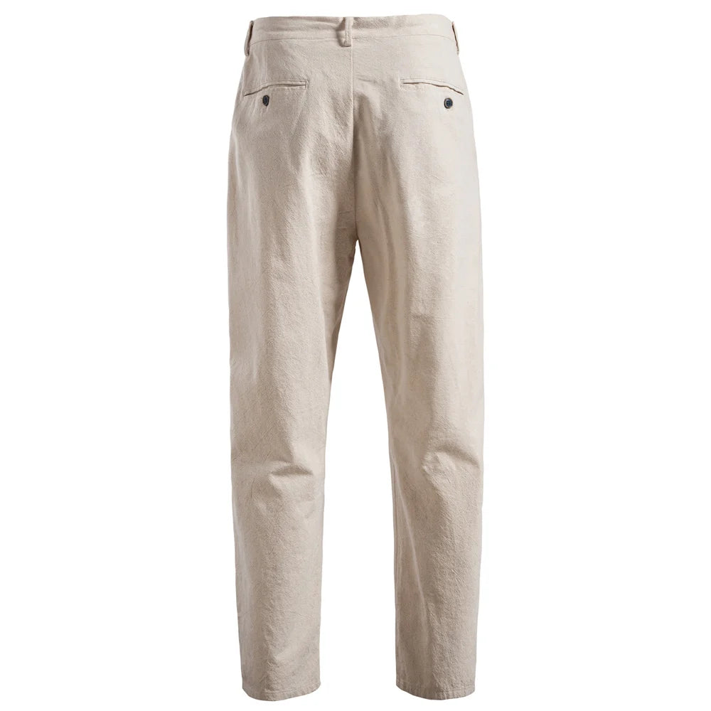 Classic Linen Casual Trousers – Timeless Elegance