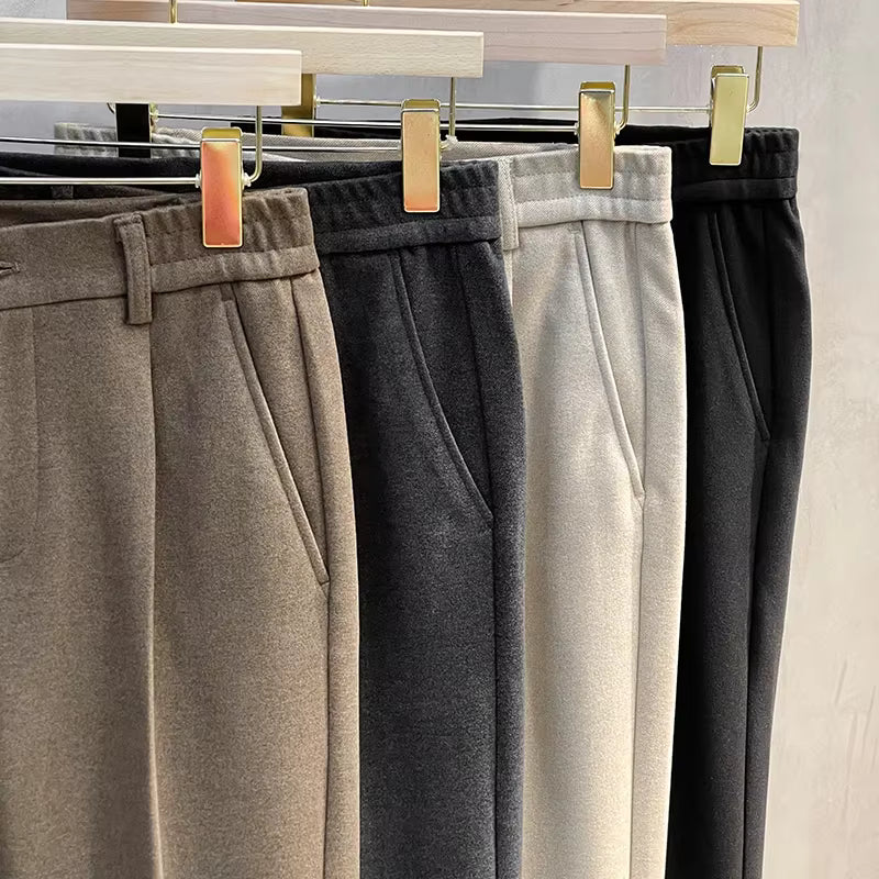 Classic Straight Formal Trousers