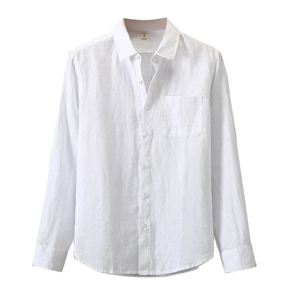 Linen Long Sleeve Casual Shirt