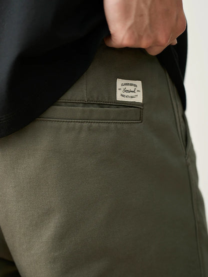 Classic Straight-Leg Chinos