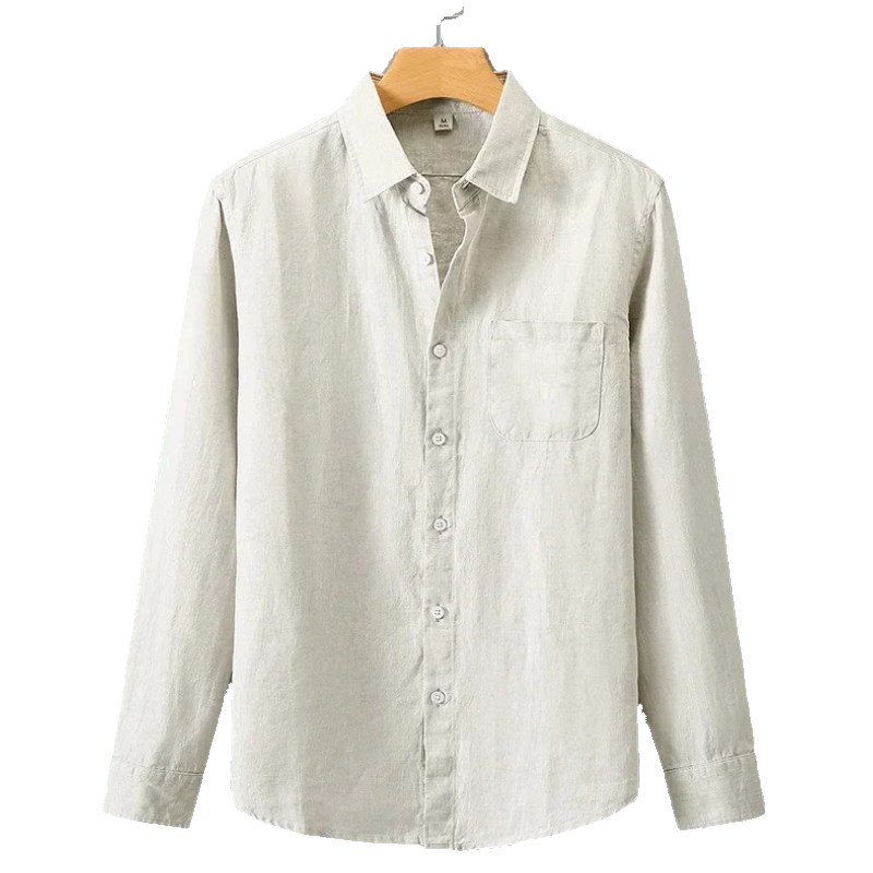 Linen Long Sleeve Casual Shirt