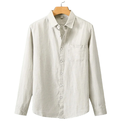 Linen Long Sleeve Casual Shirt