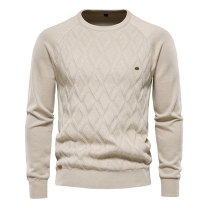 Argyle Long Sleeve Sweater