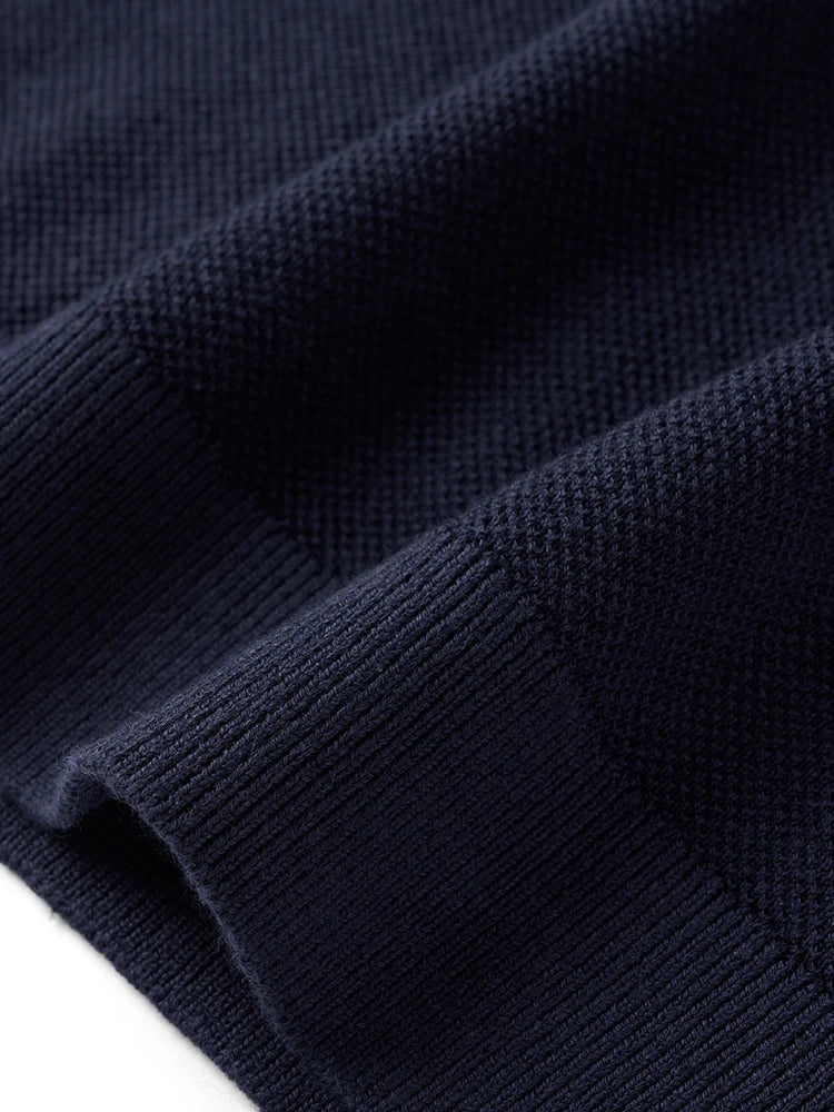 Short Sleeve Polo Shirts Soft Knitted