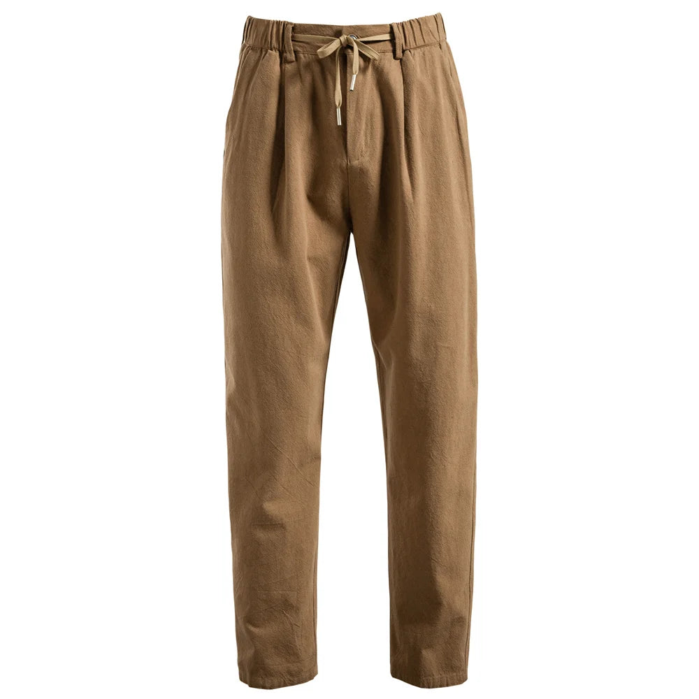 Classic Linen Casual Trousers – Timeless Elegance