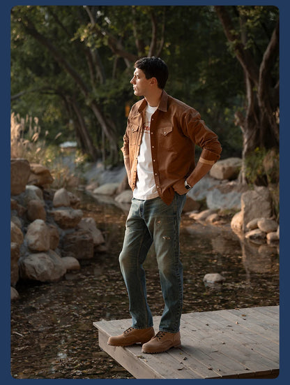 Timeless Waxed Western Shirt