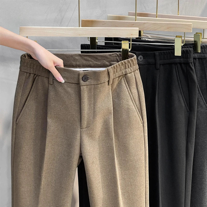 Classic Straight Formal Trousers