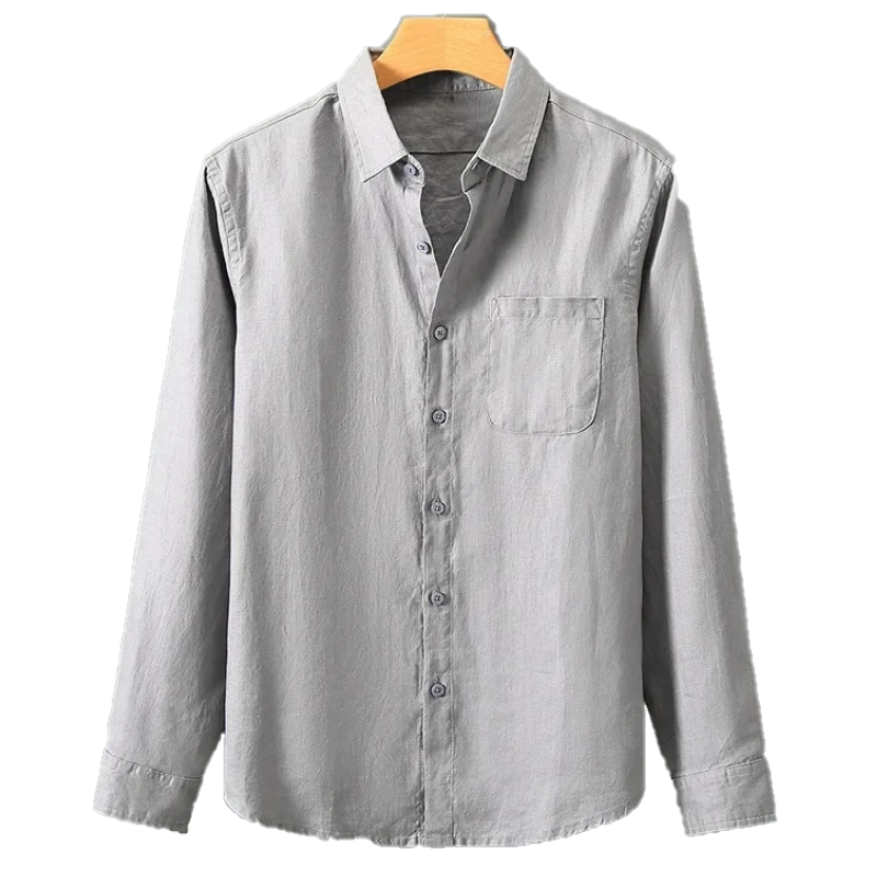 Linen Long Sleeve Casual Shirt
