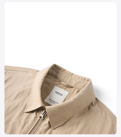 Oversize Embroidered Lining Jacket