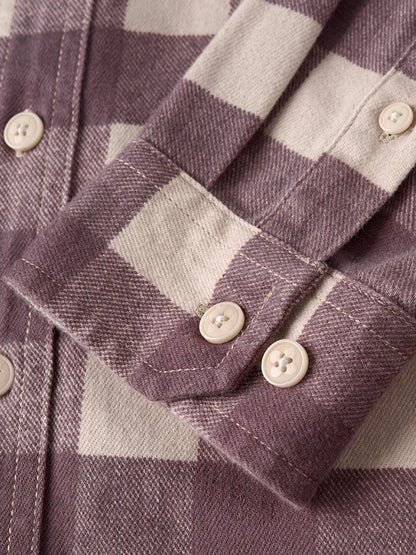 Classic Super-Loose Check Shirt