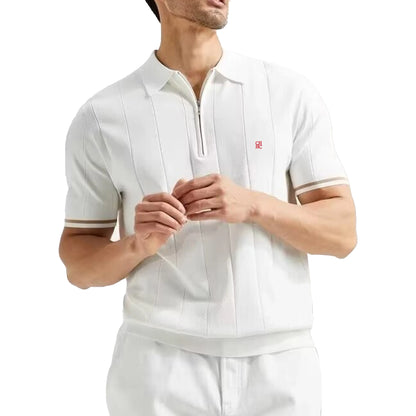 Polo Ascot com Zíper