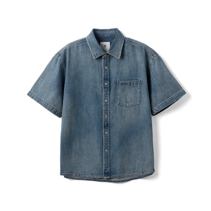 Vintage Denim Oversized Shirts