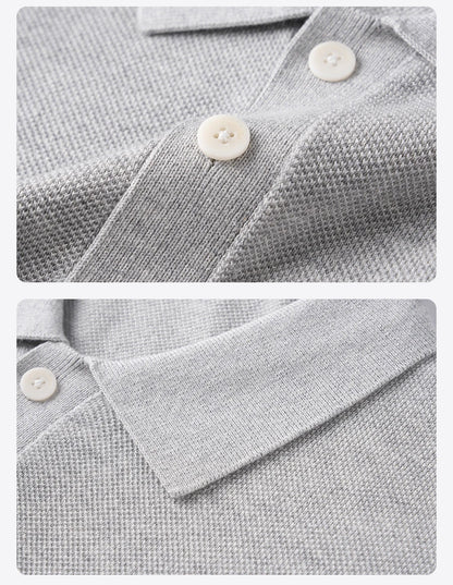 Classic Knit Polo Shirt