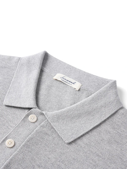 Classic Knit Polo Shirt