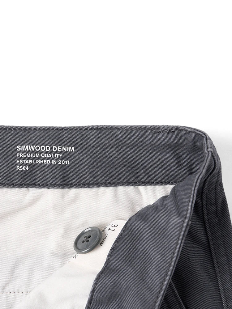 Classic Dark Twill Trousers