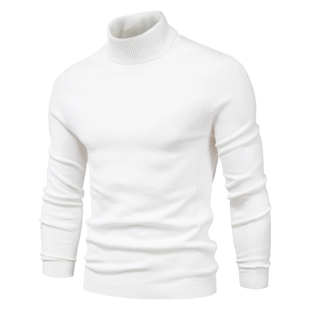 Refined Classic Turtleneck Sweater