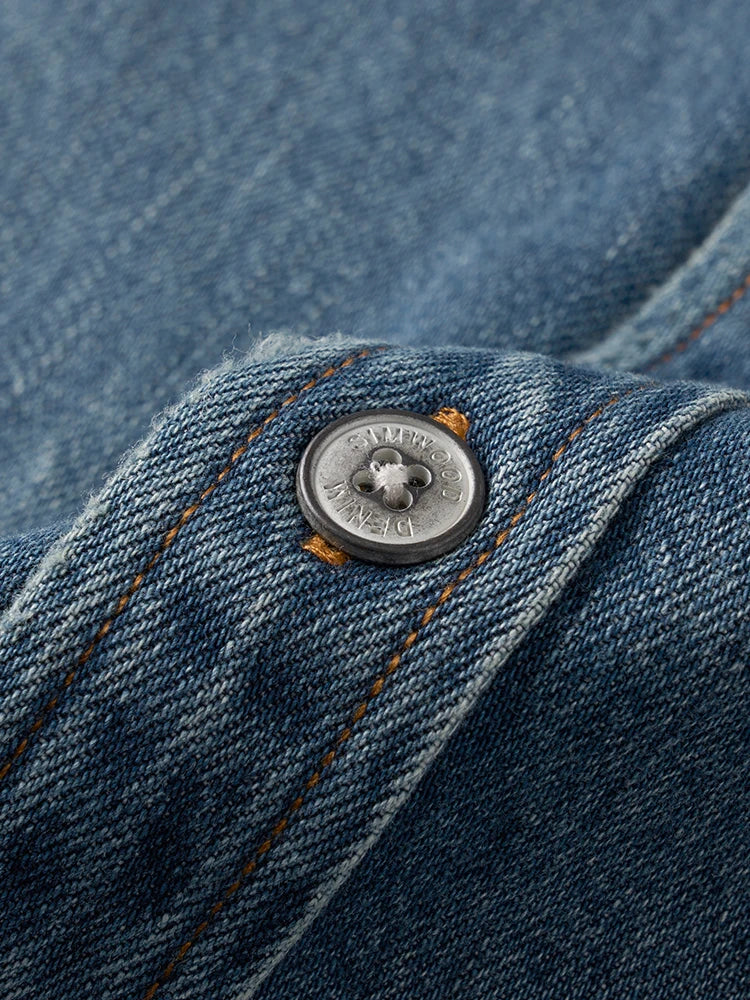 Vintage Denim Oversized Shirts